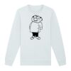 Sweat-shirt unisexe a col rond premium BIO Vignette