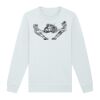 Sweat-shirt unisexe a col rond premium BIO Vignette