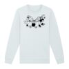Sweat-shirt unisexe a col rond premium BIO Vignette