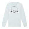 Sweat-shirt unisexe a col rond premium BIO Vignette