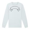 Sweat-shirt unisexe a col rond premium BIO Vignette