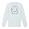 Sweat-shirt unisexe a col rond premium BIO Vignette