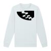 Sweat-shirt unisexe a col rond premium BIO Vignette