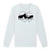 Sweat-shirt unisexe a col rond premium BIO Vignette