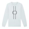 Sweat-shirt unisexe a col rond premium BIO Vignette