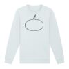 Sweat-shirt unisexe a col rond premium BIO Vignette