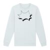 Sweat-shirt unisexe a col rond premium BIO Vignette