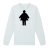 Sweat-shirt unisexe a col rond premium BIO Vignette