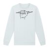 Sweat-shirt unisexe a col rond premium BIO Vignette