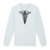 Sweat-shirt unisexe a col rond premium BIO Vignette