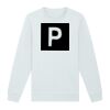Sweat-shirt unisexe a col rond premium BIO Vignette