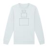 Sweat-shirt unisexe a col rond premium BIO Vignette