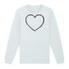 Sweat-shirt unisexe a col rond premium BIO Vignette