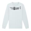 Sweat-shirt unisexe a col rond premium BIO Vignette