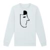 Sweat-shirt unisexe a col rond premium BIO Vignette