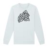 Sweat-shirt unisexe a col rond premium BIO Vignette