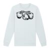 Sweat-shirt unisexe a col rond premium BIO Vignette