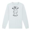 Sweat-shirt unisexe a col rond premium BIO Vignette