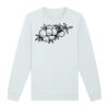 Sweat-shirt unisexe a col rond premium BIO Vignette