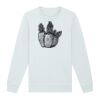 Sweat-shirt unisexe a col rond premium BIO Vignette
