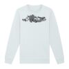 Sweat-shirt unisexe a col rond premium BIO Vignette