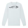 Sweat-shirt unisexe a col rond premium BIO Vignette