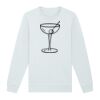 Sweat-shirt unisexe a col rond premium BIO Vignette
