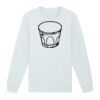 Sweat-shirt unisexe a col rond premium BIO Vignette