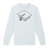 Sweat-shirt unisexe a col rond premium BIO Vignette