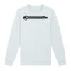Sweat-shirt unisexe a col rond premium BIO Vignette