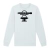 Sweat-shirt unisexe a col rond premium BIO Vignette