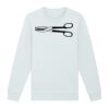Sweat-shirt unisexe a col rond premium BIO Vignette