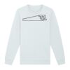 Sweat-shirt unisexe a col rond premium BIO Vignette