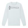 Sweat-shirt unisexe a col rond premium BIO Vignette