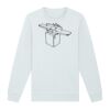 Sweat-shirt unisexe a col rond premium BIO Vignette
