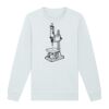 Sweat-shirt unisexe a col rond premium BIO Vignette