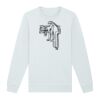 Sweat-shirt unisexe a col rond premium BIO Vignette