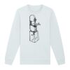 Sweat-shirt unisexe a col rond premium BIO Vignette