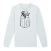 Sweat-shirt unisexe a col rond premium BIO Vignette