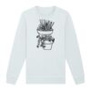 Sweat-shirt unisexe a col rond premium BIO Vignette