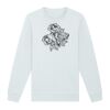 Sweat-shirt unisexe a col rond premium BIO Vignette