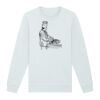 Sweat-shirt unisexe a col rond premium BIO Vignette