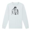 Sweat-shirt unisexe a col rond premium BIO Vignette