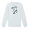 Sweat-shirt unisexe a col rond premium BIO Vignette