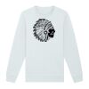 Sweat-shirt unisexe a col rond premium BIO Vignette