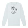 Sweat-shirt unisexe a col rond premium BIO Vignette