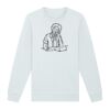 Sweat-shirt unisexe a col rond premium BIO Vignette