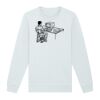 Sweat-shirt unisexe a col rond premium BIO Vignette
