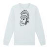 Sweat-shirt unisexe a col rond premium BIO Vignette