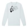 Sweat-shirt unisexe a col rond premium BIO Vignette